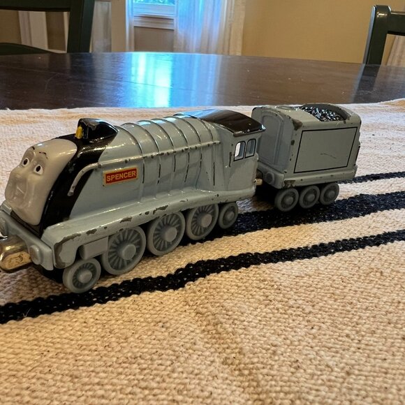 Thomas & Friends Spencer & Tender Die-Cast Take Along N Play Railway Cars 2009 - Picture 1 of 5
